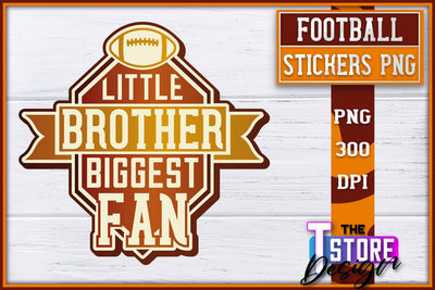 Football Sticker PNG Design | Football Mom PNG | Sports Mom PNG Sublimation The T Store Design 