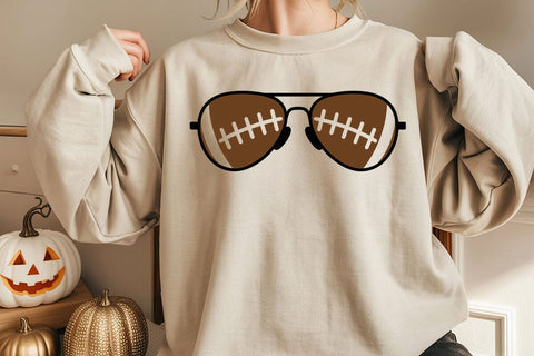 Football Sunglasses Vector Files for Silhouette SVG DesignDestine 