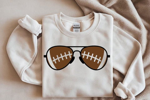 Football Sunglasses Vector Files for Silhouette SVG DesignDestine 
