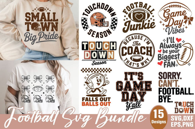 Football SVG Bundle SVG Angelina750 