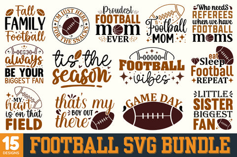 Football svg bundle SVG Designangry 