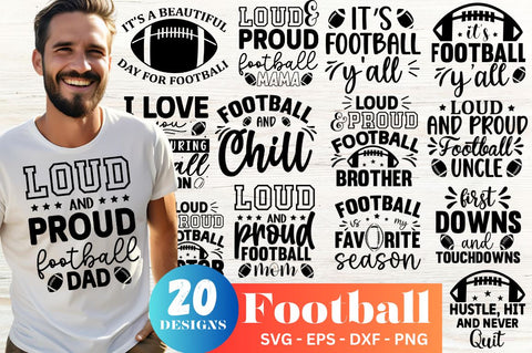 Football SVG Bundle SVG Designangry 