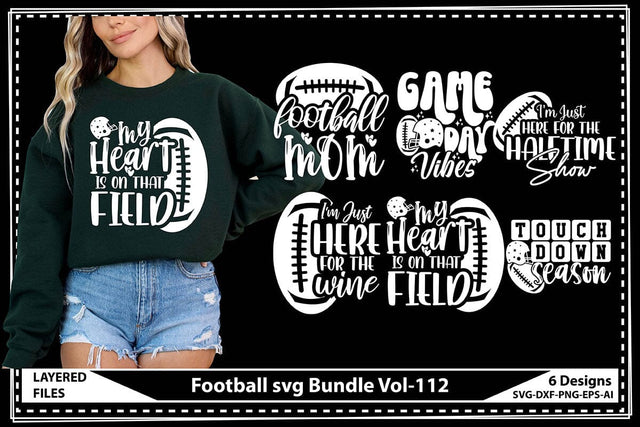 Football svg Bundle Vol-112 SVG shah alam 