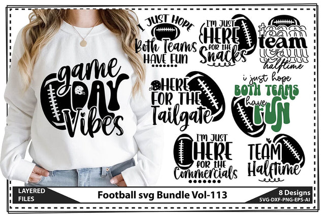 Football svg Bundle Vol-113 SVG shah alam 