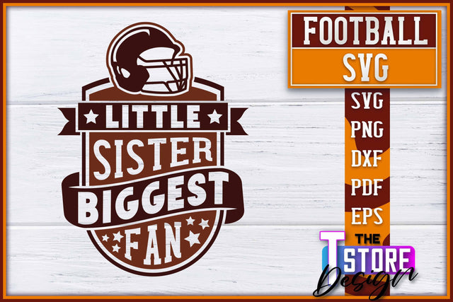 Football SVG Design | Football Designs | Dad Quotes SVG The T Store Design 