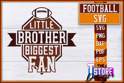 Football SVG Design | Football Designs | Dad Quotes SVG The T Store Design 