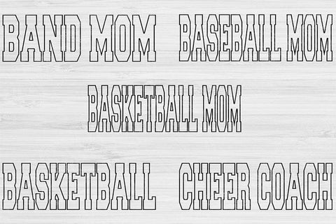 Football Svg Png Cut File, Cheer Svg, Baseball Svg Files For Cricut, Basketball Svg Silhouette Digital Designs, Sports Svg Shirt Sublimation SVG TiffsCraftyCreations 