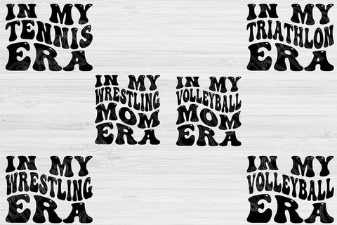 Football Svg Png Cut Files, Cheer Svg, Baseball Svg Files For Cricut, In My Era Svg Silhouette Digital Designs, Sports Svg Shirt Sublimation SVG TiffsCraftyCreations 