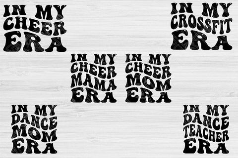 Football Svg Png Cut Files, Cheer Svg, Baseball Svg Files For Cricut, In My Era Svg Silhouette Digital Designs, Sports Svg Shirt Sublimation SVG TiffsCraftyCreations 