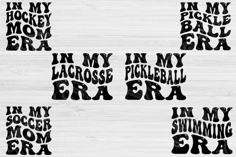 Football Svg Png Cut Files, Cheer Svg, Baseball Svg Files For Cricut, In My Era Svg Silhouette Digital Designs, Sports Svg Shirt Sublimation SVG TiffsCraftyCreations 