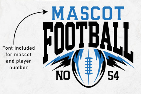 Football Svg Png, Football Team Template Svg Png, Football Mom Svg, Svg Files for Cricut, Football Team Shirts Svg Png, Football Logo Svg SVG DesignDestine 