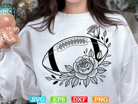 Football SVG, Sports Silhouette, Heart Designs SVG Creativeart88 