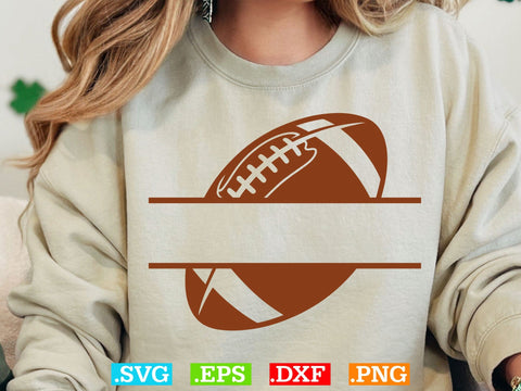 Football SVG, Sports Silhouette, Heart Designs SVG Creativeart88 