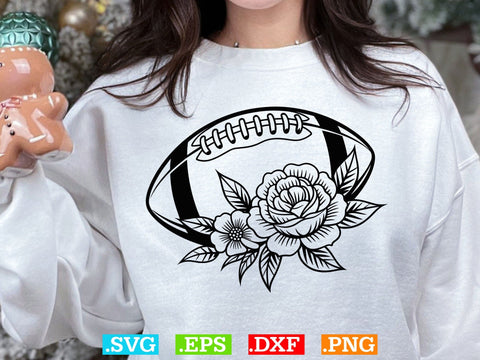 Football SVG, Sports Silhouette, Heart Designs SVG Creativeart88 