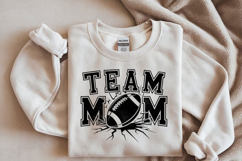 Football Team Mom Svg Football Season Svg Sports T-Shirt SVG DesignDestine 