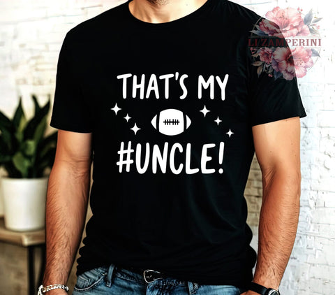 Football Uncle, Uncle Gift, Sports PNG, Digital Download, Football Clipart, Family Football, Uncle Apparel, Game Day Decor Sublimation Li Zamperini 