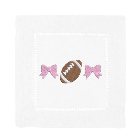 Football with Bows Embroidery Design Embroidery/Applique DESIGNS Creatively Embroidery 