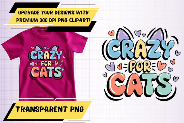 for all sublimation designs , Professional PNG files, Cat Quote Sublimation HoodArtCraft 