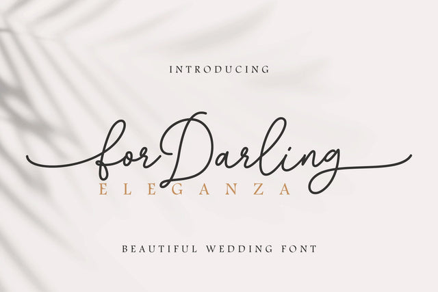 For Darling - Wedding Heart Font Font Typebae 