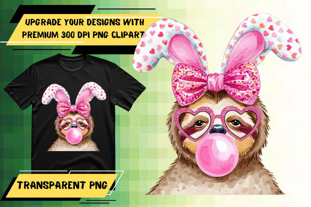 for sublimation excellence , Premium PNG, Cute Easter Sublimation HoodArtCraft 