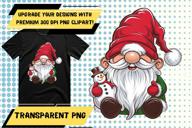 for sublimation use , Professional PNG quality, Gnome Sublimation HoodArtCraft 