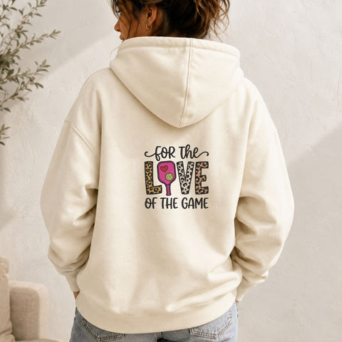 For the Love of the Game Pickleball Machine Embroidery Design – Leopard Paddle Sports File Embroidery/Applique DESIGNS PatternFeed8 