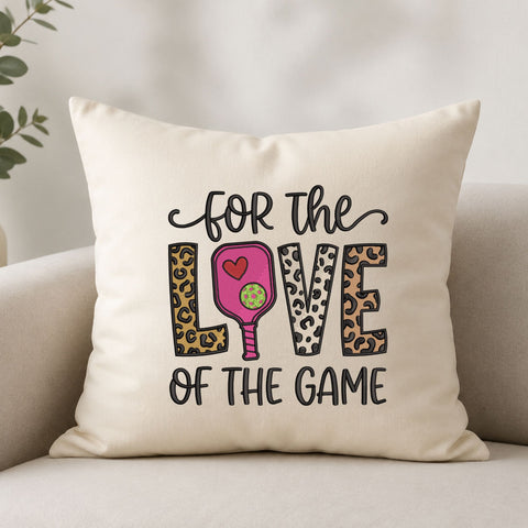 For the Love of the Game Pickleball Machine Embroidery Design – Leopard Paddle Sports File Embroidery/Applique DESIGNS PatternFeed8 