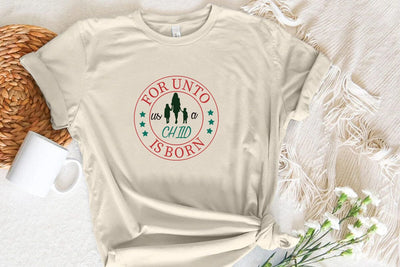 For unto us a child is born SVG Angelina750 