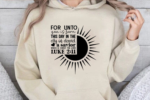 For unto you is born this day in the city SVG Angelina750 