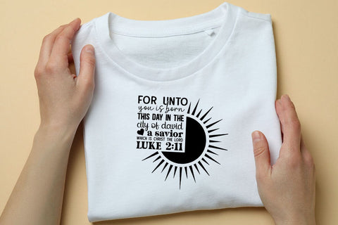 For unto you is born this day in the city SVG Angelina750 