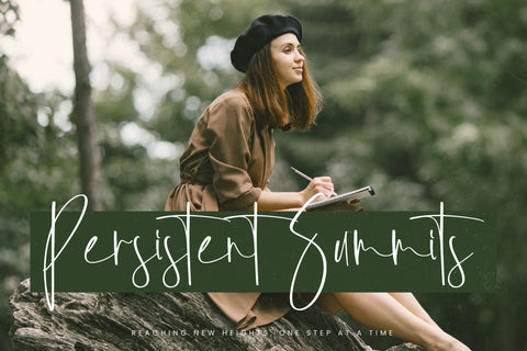 Foresta Heights - Freestyle Stylish Font Font Letterena Studios 