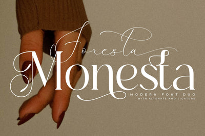 Foresta Monesta Font Duo Font Storytype Studio 