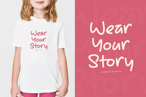 Foresto Rayfith - Sweet Playful Font Font Letterena Studios 