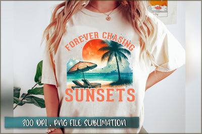 Forever chasing sunsets Sublimation Sublimation Shetara Begum 