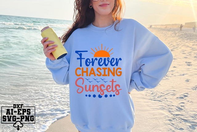 Forever Chasing Sunsets Svg Cut Files Creative Art SVG CraftlabSvg55 