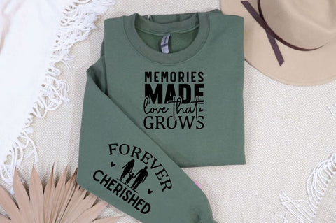 Forever Cherished Sleeve SVG Design, Inspirational sleeve SVG, Motivational Sleeve SVG Design, Positive Sleeve SVG SVG Regulrcrative 