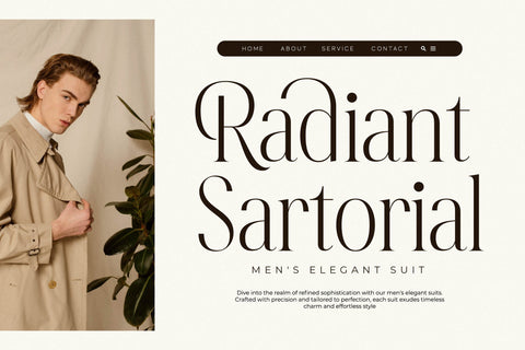 Forfelast Royalten - Modern Alternate Serif Font Letterena Studios 