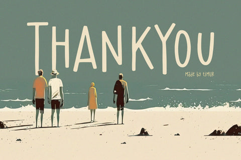 Fortune Brother - Quirky Handwritten Font Font Timur type 