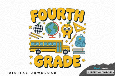 Fourth grade sublimation png design Sublimation Regulrcrative 