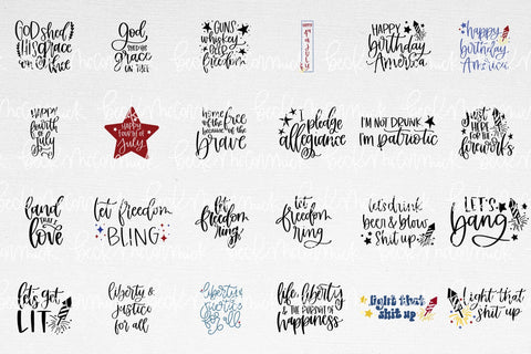 Fourth of July SVG Bundle SVG Beck McCormick 