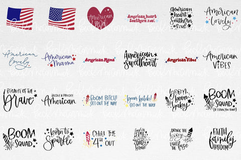 Fourth of July SVG Bundle SVG Beck McCormick 