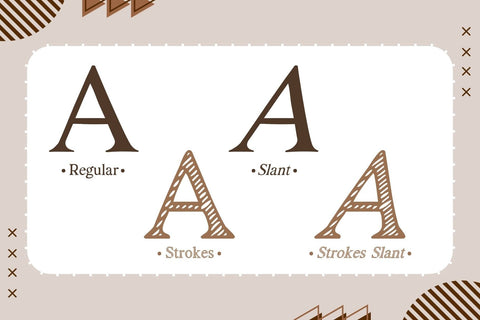 Fox Adonis: 4 Font Styles Font Fox7 By Rattana 