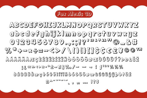 Fox Alexis Fonts 5 Style Font Fox7 By Rattana 