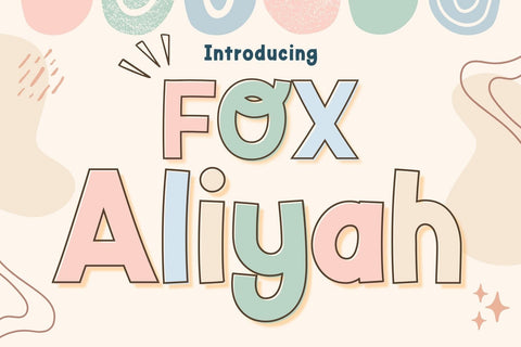 Fox Aliyah Font Font Fox7 By Rattana 