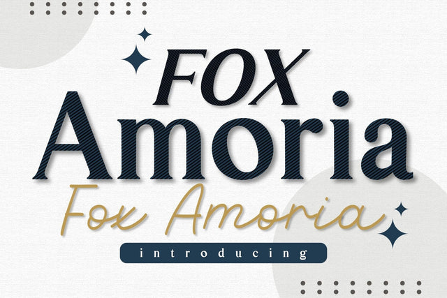 Fox Amoria Font Fox7 By Rattana 