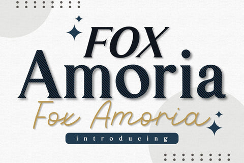 Fox Amoria Font Fox7 By Rattana 