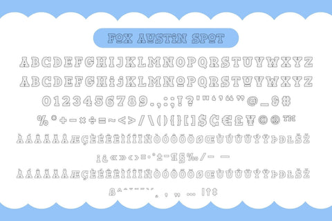 Fox Austin Fonts 4 Style Font Fox7 By Rattana 