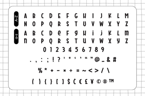 Fox Billy Font Font Fox7 By Rattana 