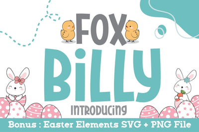 Fox Billy Font Font Fox7 By Rattana 