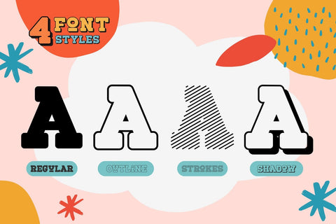 Fox Brick 4 Font Styles Font Fox7 By Rattana 